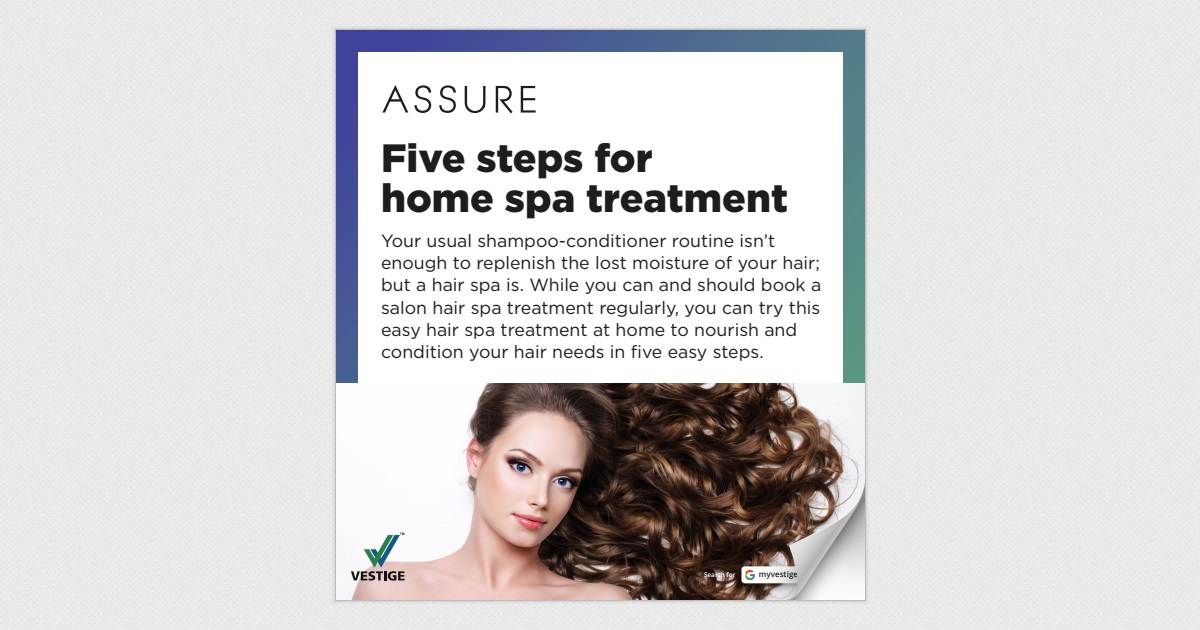 Assure Pro Tip - Hair Care_Home Spa Treatment