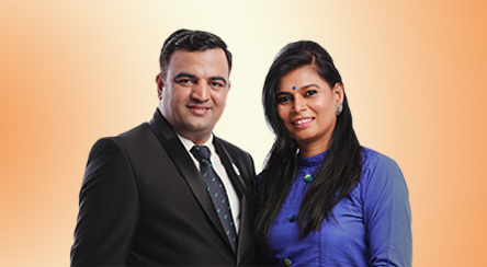 Pawan Malik and Sanya Malik